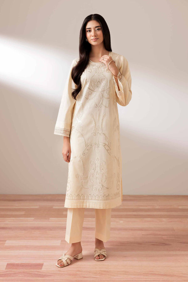 2 Piece - Embroidered Suit - PUS25-76