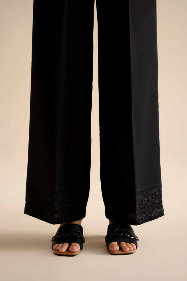 Embroidered Trousers - PW25-130