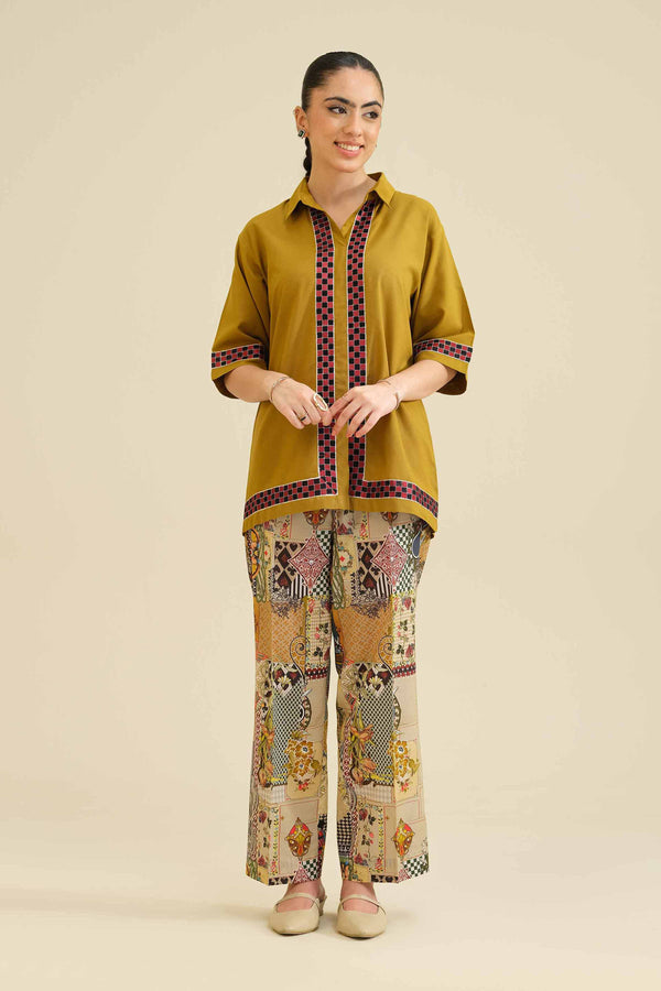 2 Piece - Embroidered Suit - PW25-208