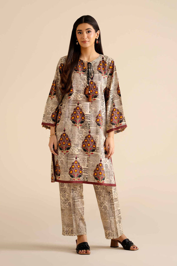 2 Piece - Printed Suit - PW25-282