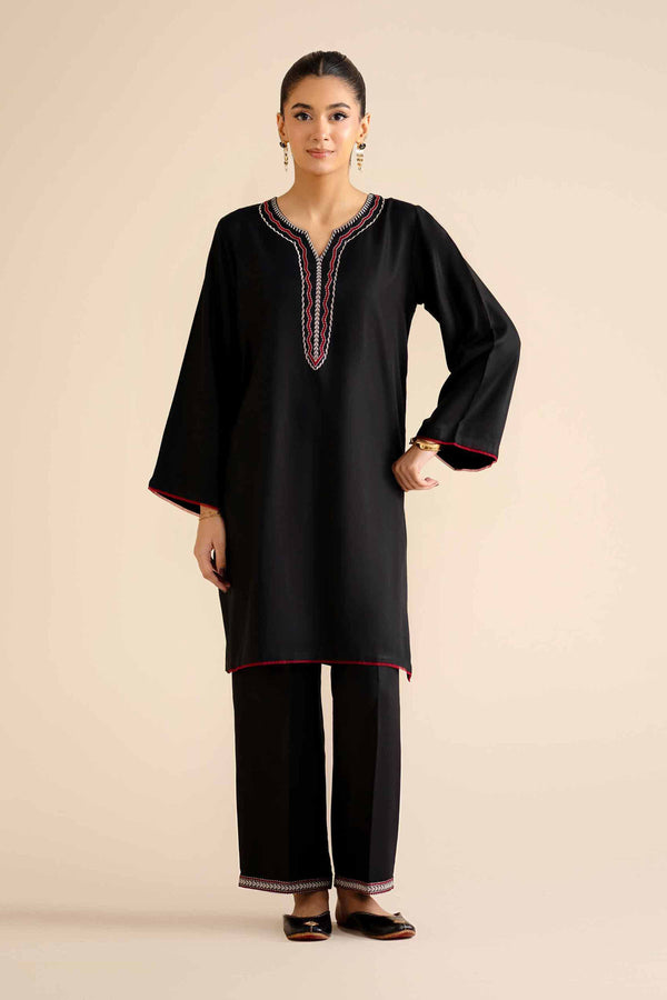 2 Piece - Embroidered Suit - PW25-286