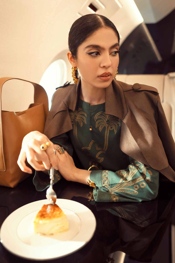 2 Piece - Embroidered Suit - PW25-298