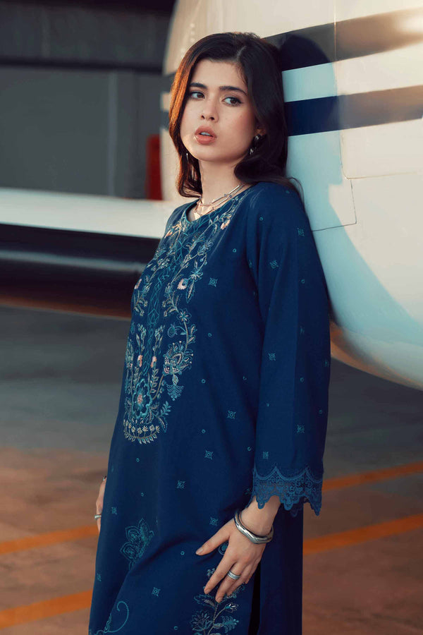 2 Piece - Embroidered Suit - PW25-321