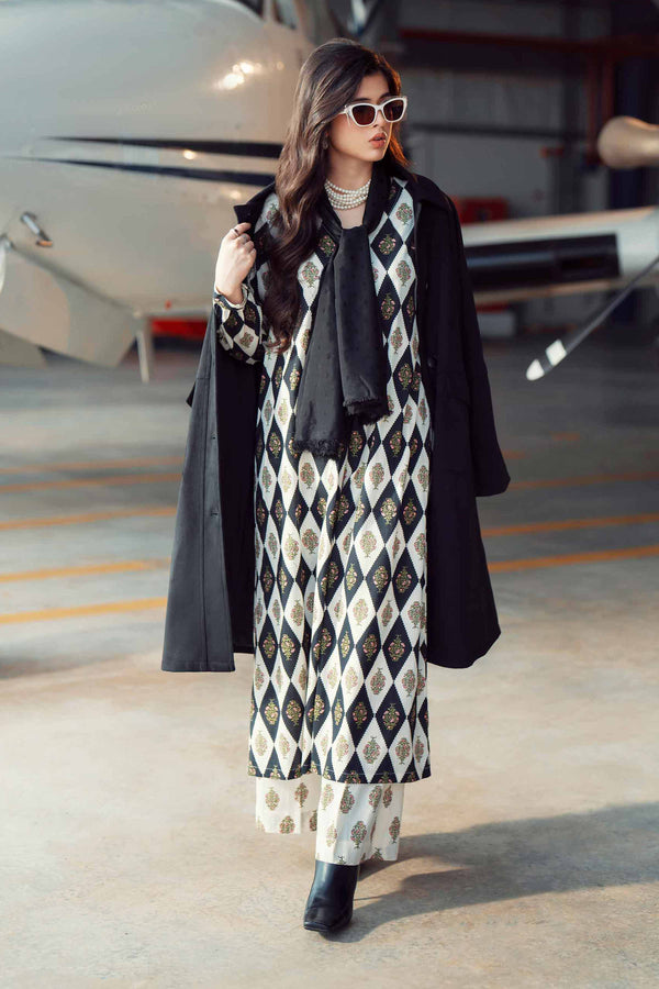 2 Piece - Printed Suit - PW25-69