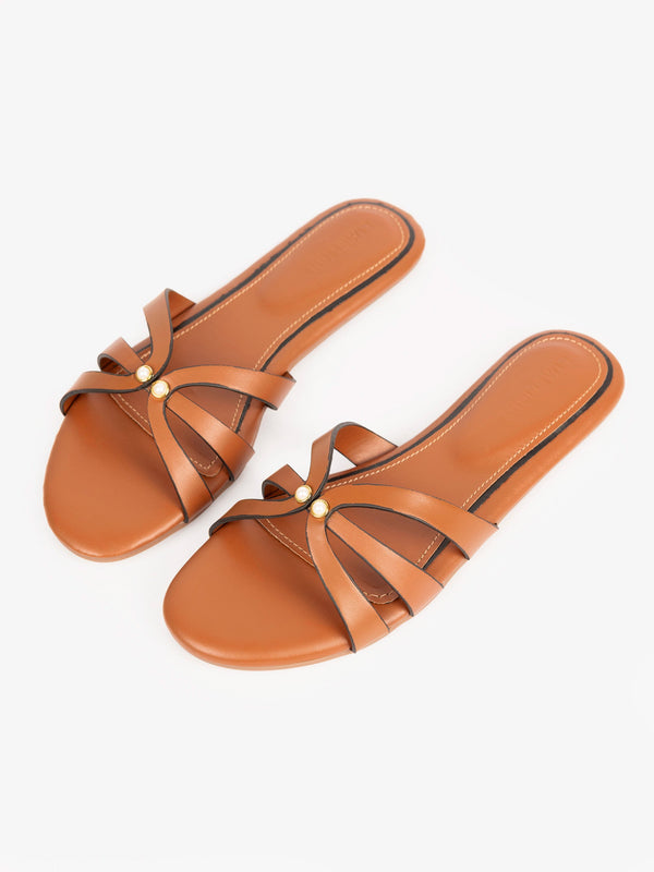 Cross Strap Flats