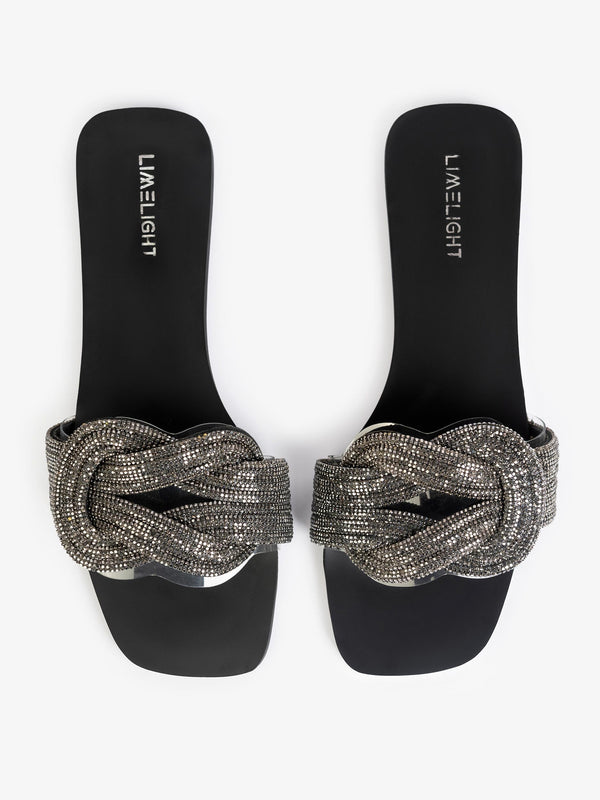 Embellished Knot Flats