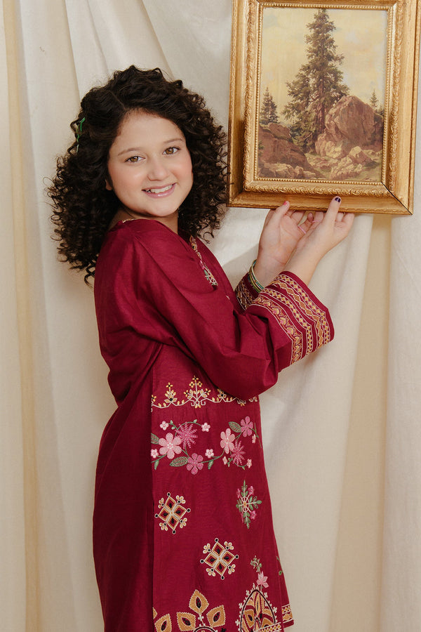 EMBROIDERED SUIT (E1050/402/416 E1050/302/416)