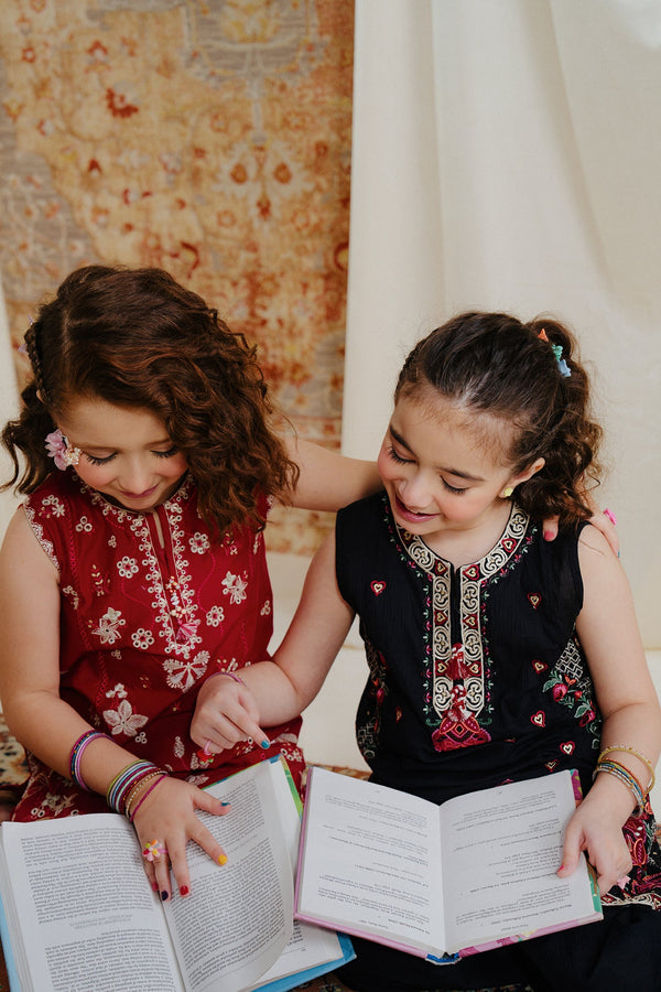 EMBROIDERED SUIT (E1074/402/901 E1074/302/901)