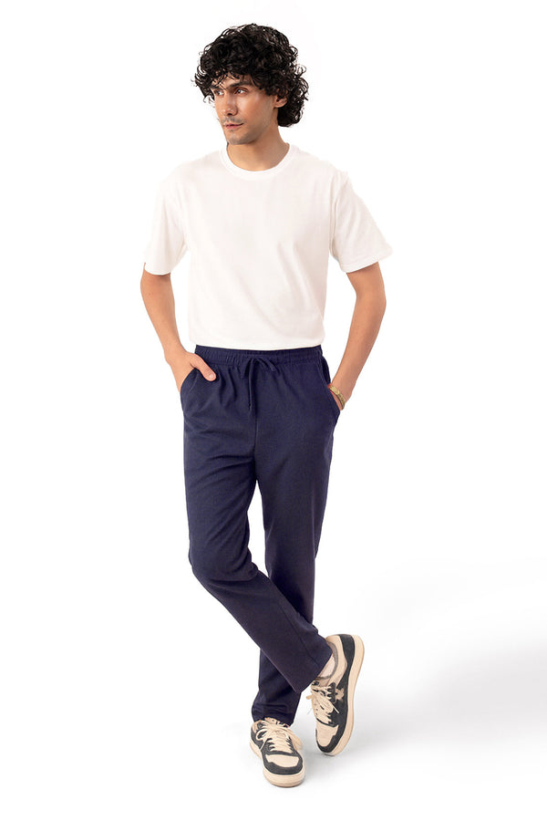 Relaxed Drawstring Trousers