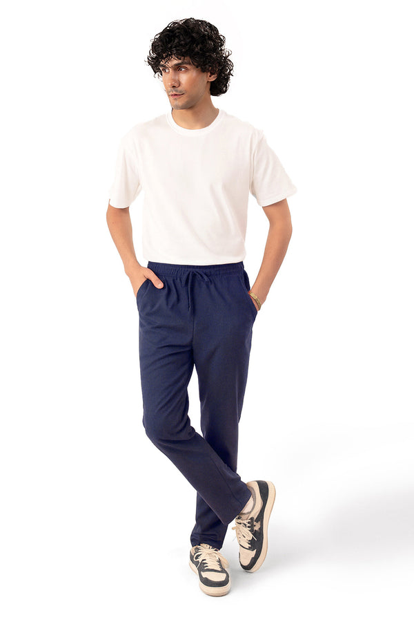 Relaxed Drawstring Trousers