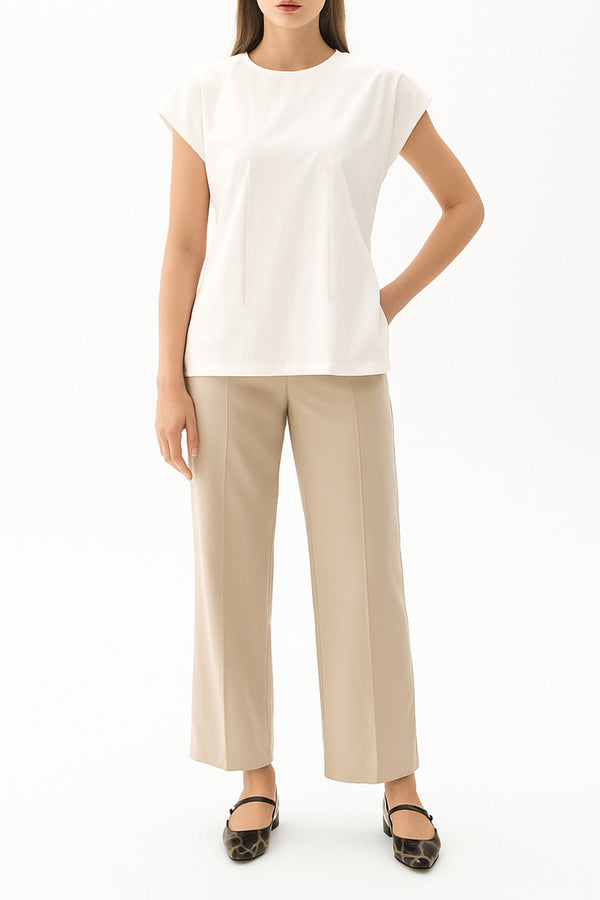 Minimal Fitted Knit Top