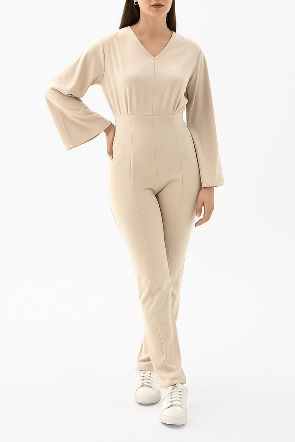 High Waist Straight Trousers