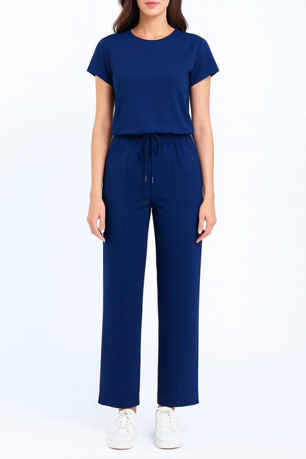 Relaxed Drawstring Trousers