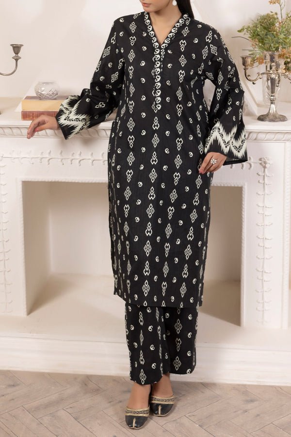 Printed Lawn Stitched 2 Piece (Shirt/Trouser)