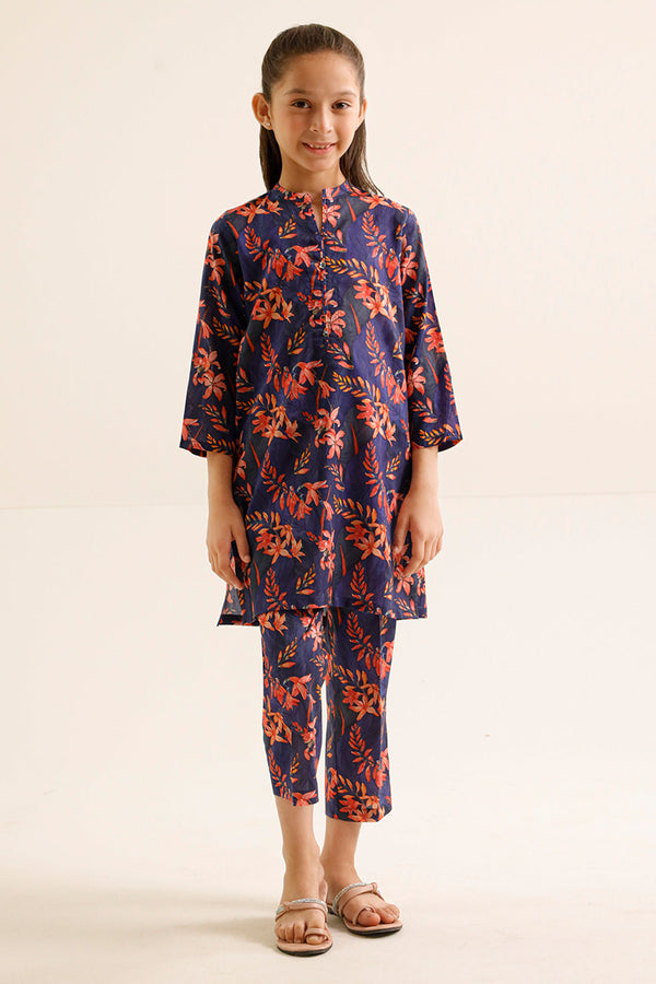 Stitched Dobby self Stitched 2 Piece (Shirt/Trouser) For Kids