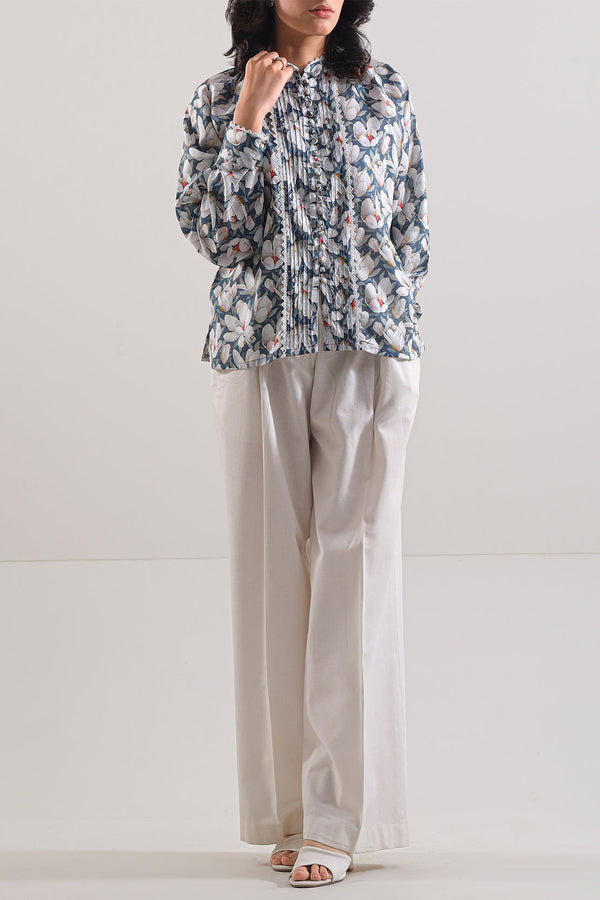 Printed Arabic Lawn Stitched Shirt