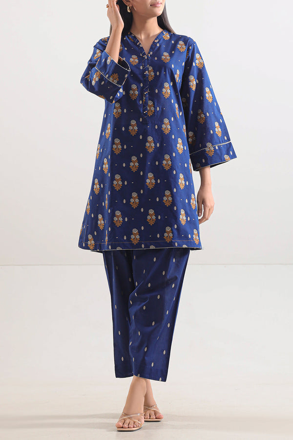 Cotton Jacquard Stitched Shirt