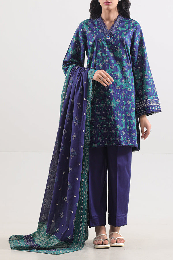 Printed Lawn Stitched 3 Piece