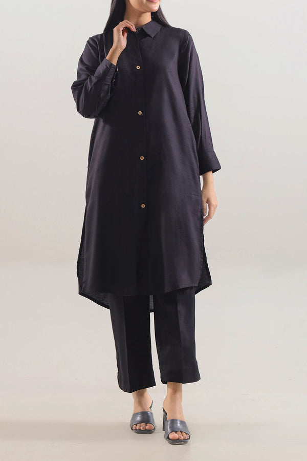 Cotton Jacquard Stitched 2 Piece (Shirt/Trouser)