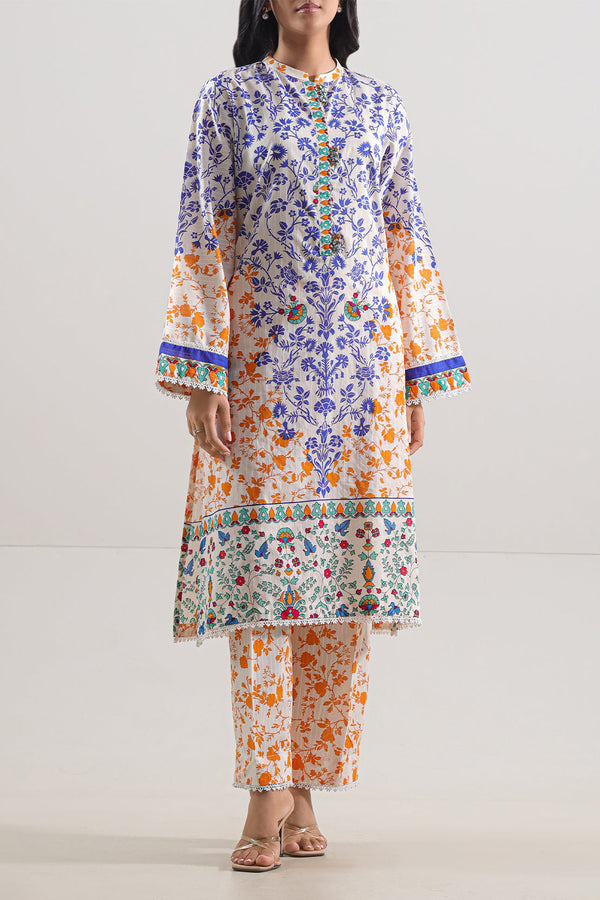 Printed Lawn Stitched Shirt