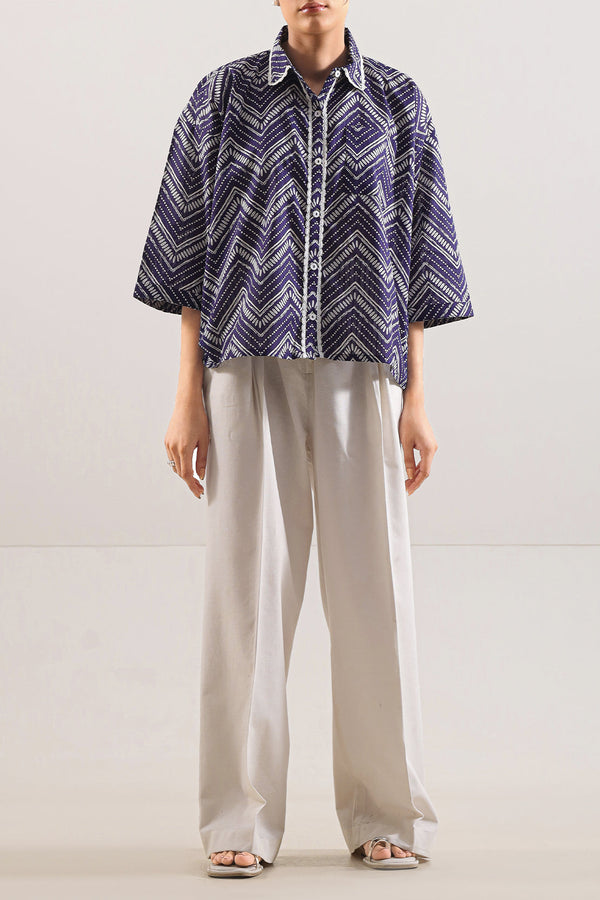 Printed Lawn Stitched Shirt