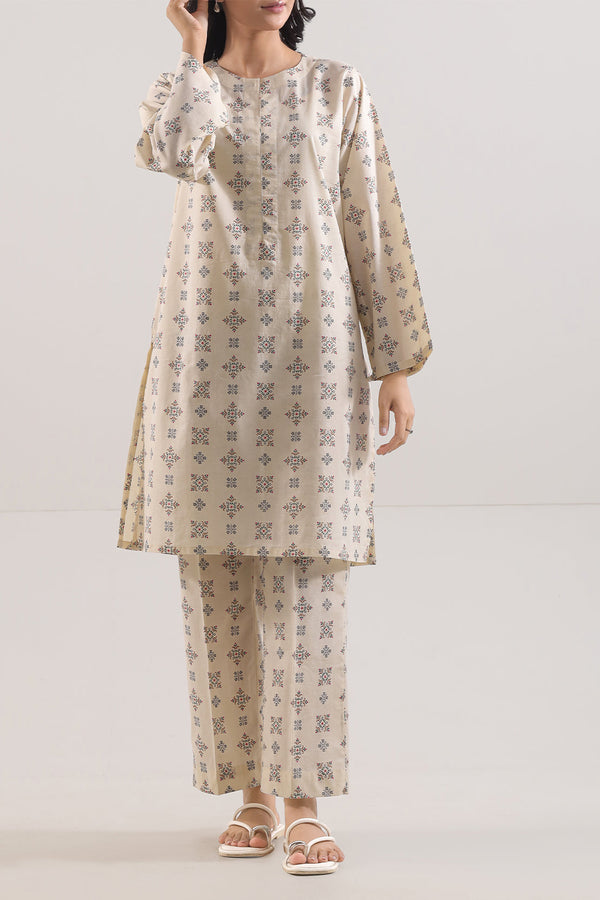 Printed Lawn Stitched 2 Piece (Shirt/Trouser)