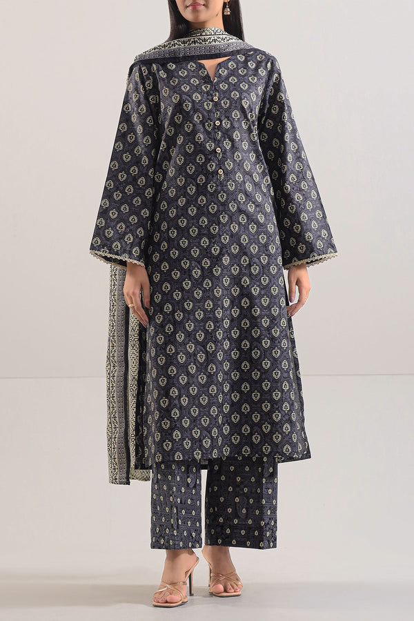 Printed Lawn Stitched 3 Piece