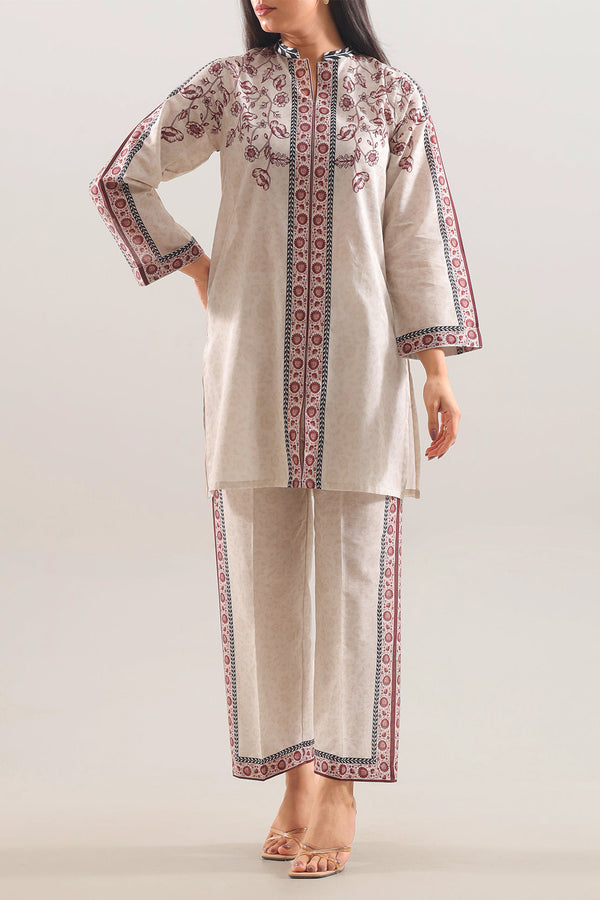 Printed Lawn Stitched Shirt