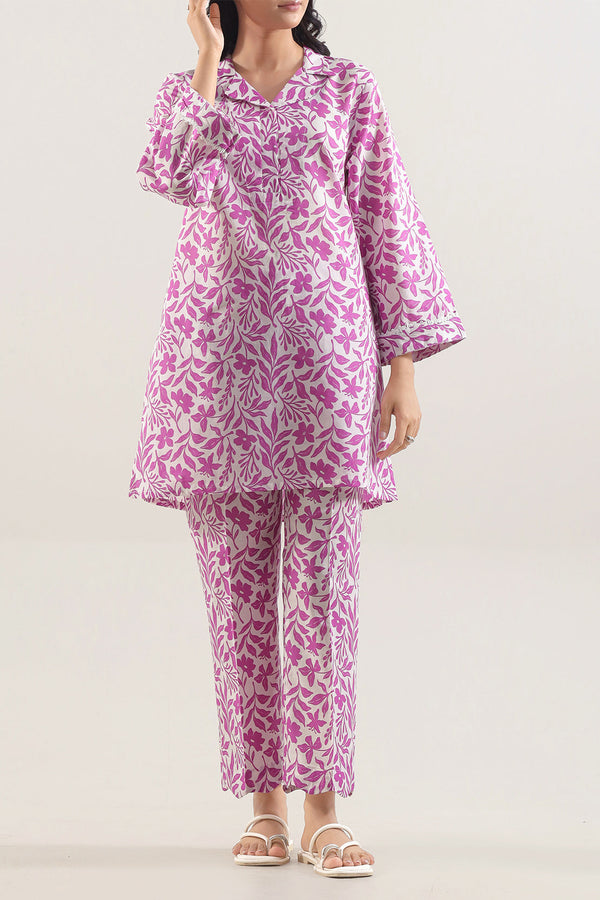 Printed Cambric Stitched 2 Piece (Shirt/Trouser)