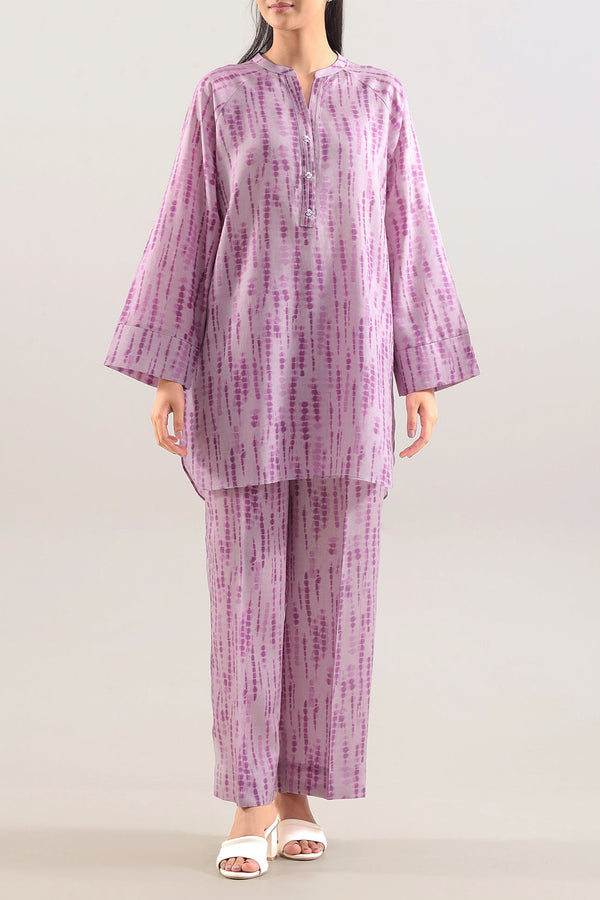 Printed Arabic Lawn Stitched 2 Piece (Shirt/Trouser)