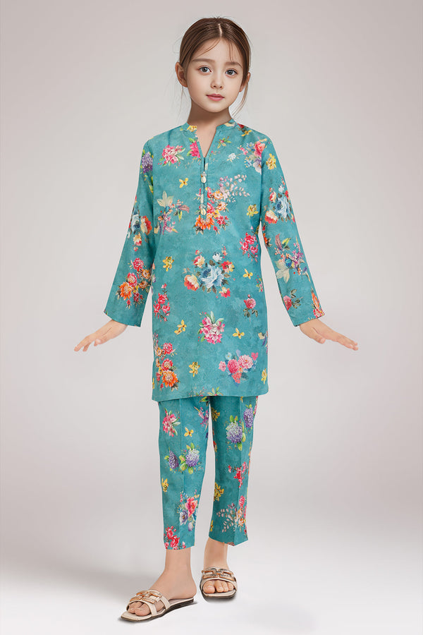 Stitched Karandi Shirt/Trouser For Kids