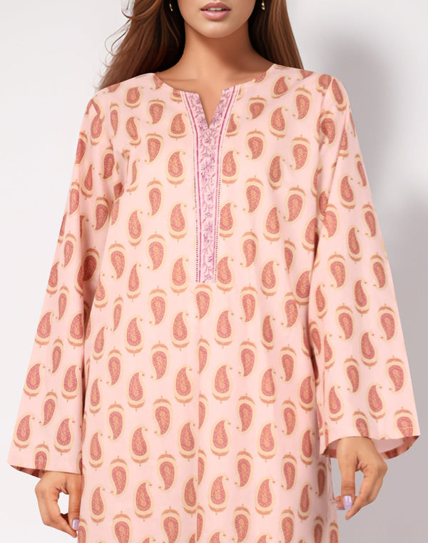 SAYA's Stitched Printed Cambric/Lawn For Mom And Daughter