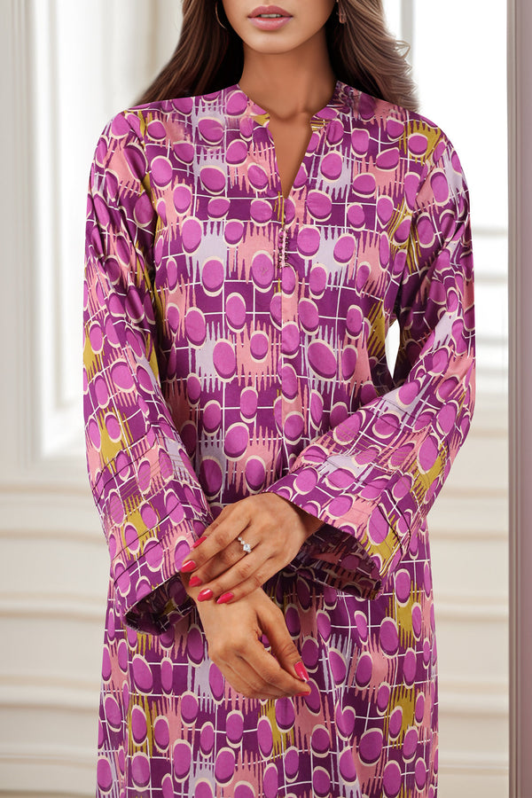 Printed Lawn Stitched 2 Piece (Shirt/Trouser)