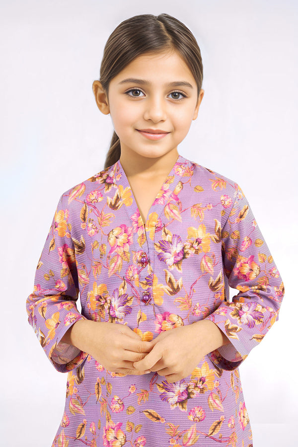Stitched Cambric Shirt/trouser For Kids