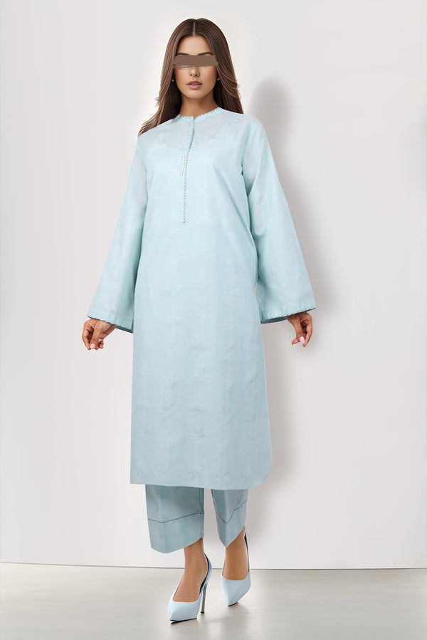 SAYA's Printed Cotton Jacquard Stitched For Mom And Daughter