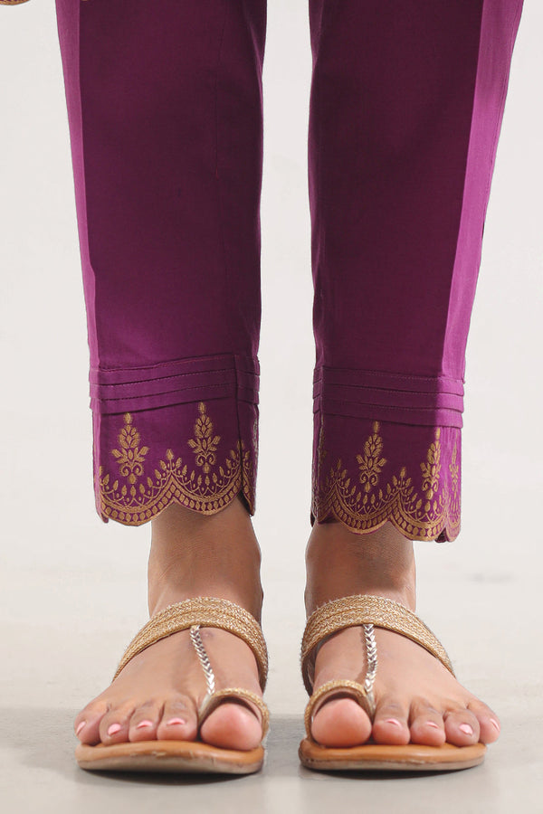 Cotton Jacquard Pant