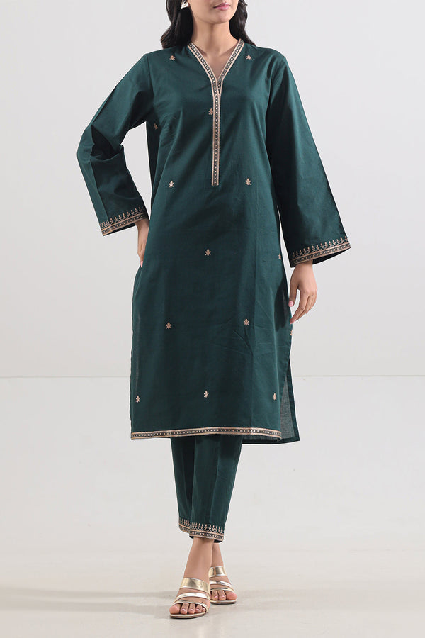 Jacquard Cotton Stitched Shirt