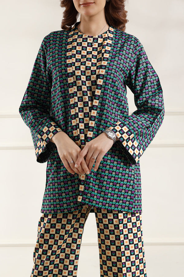 Printed Lawn Stitched 2 Piece (Shirt/Trouser)