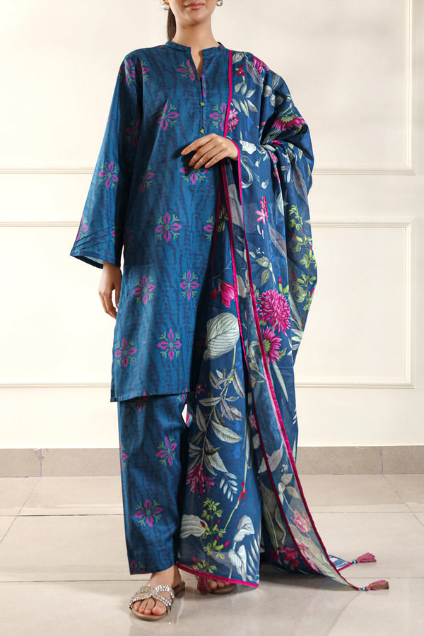 Printed Soft Touch Cotton Stitched Shirt