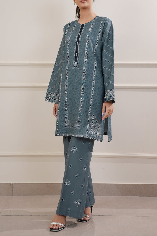 Printed Soft Touch Cotton Stitched Shirt