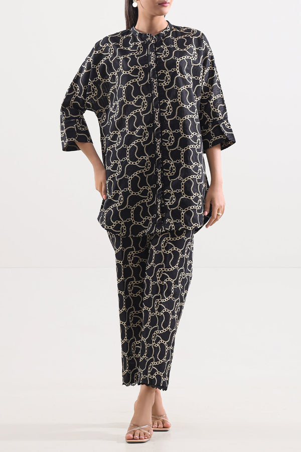 Printed Lawn Stitched 2 Piece (Shirt/Trouser)