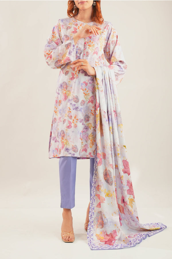 Printed Soft Touch Cotton Stitched 2 Piece (Shirt/Trouser)