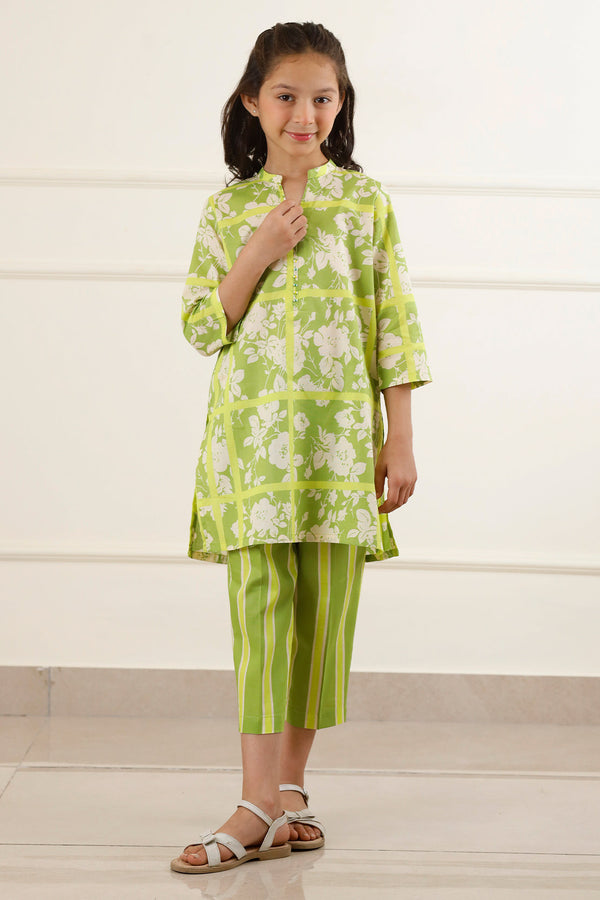 Stitched Soft Touch Cotton Shirt/Trouser For Kids