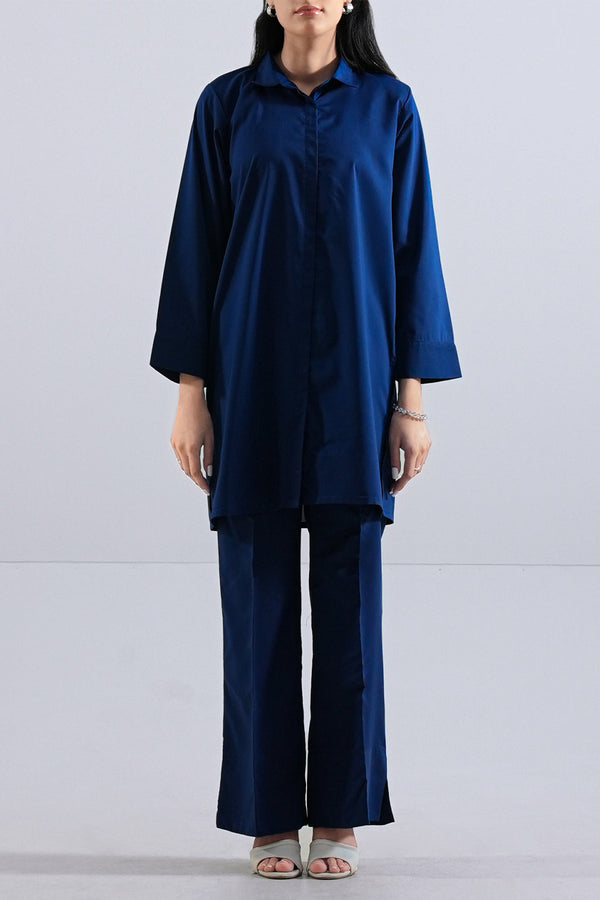 Solid Easy Care Fabric Stitched 2 Piece (Shirt/Trouser)