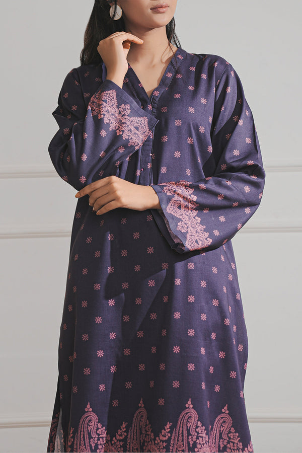 Printed Lawn Stitched 2 Piece (Shirt/Trouser)