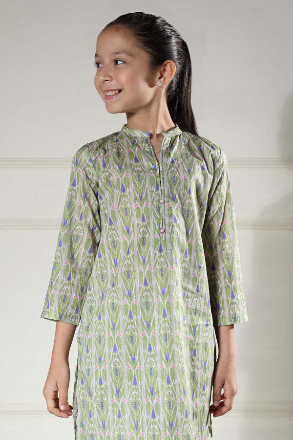 Stitched Lawn 2 Piece (Shirt/Trouser)