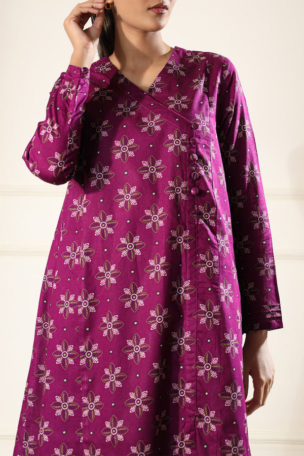 Printed Lawn Stitched 2 Piece (Shirt/Trouser)