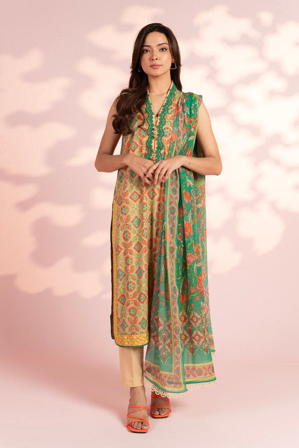 RTS | SHIRT, TROUSER & DUPATTA