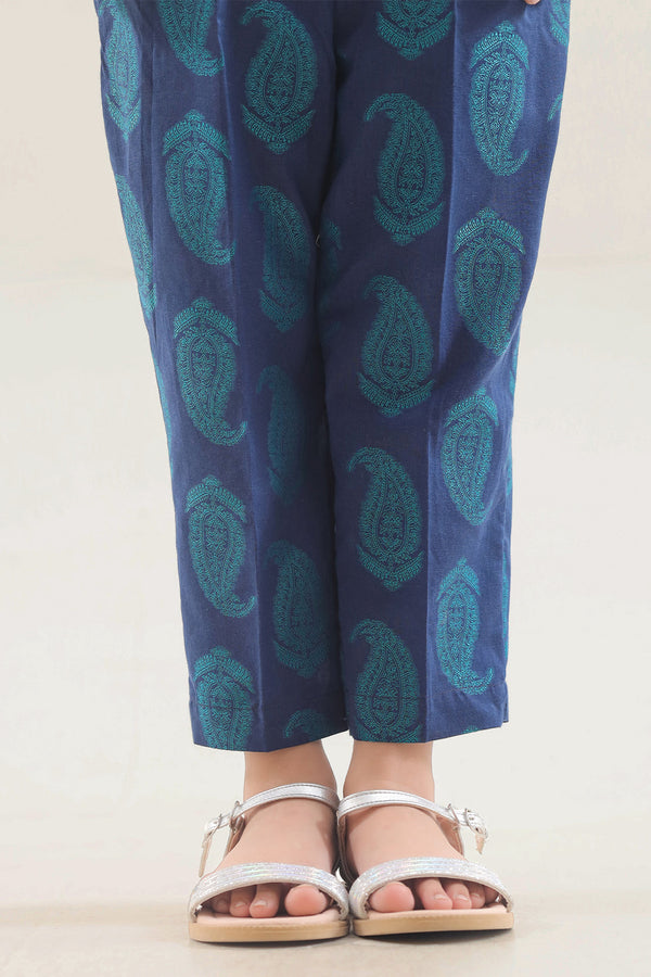 Cotton Jacquard Pant For Kids