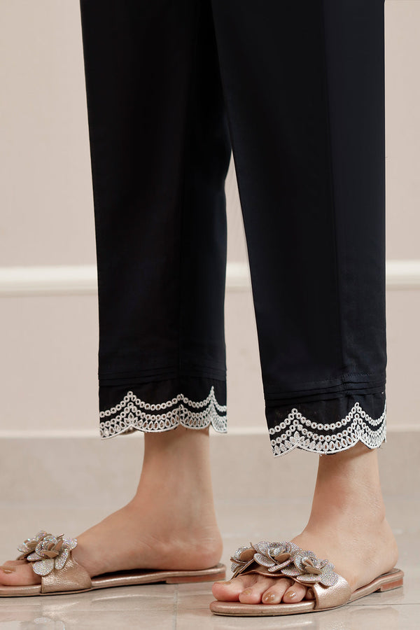 Embroidered Cambric Pant